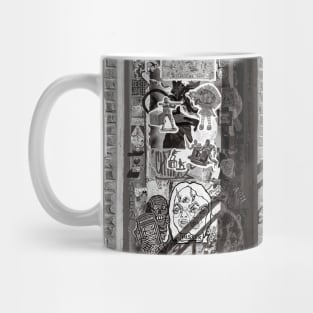 Williamsburg Brooklyn Street Art Stickers Graffiti Mug